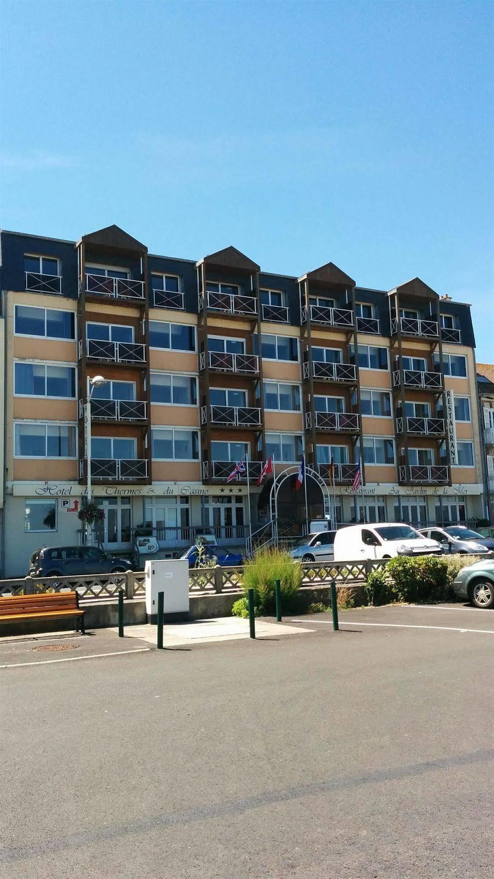 Hotel Des Thermes Et Du Casino Luc-sur-Mer Eksteriør billede